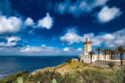 Tangier Private Tour with Ferry & Lunch from Tarifa - Cap Spartel: 15 minutes to see the Mediterranean meet the Atlantic