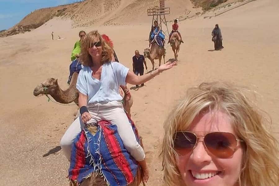 Tarifa/Algeciras: Tangier Private Day Tour with Ferry Ticket - Achakkar Beach camel ride: the fun stop that still feels practical