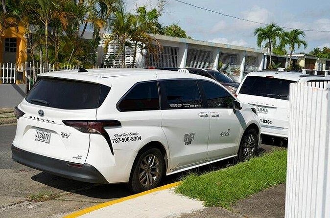 Taxi Service from Ceiba Ferry Terminal and Airport to San Juan - Price and value: $130 per group up to 6