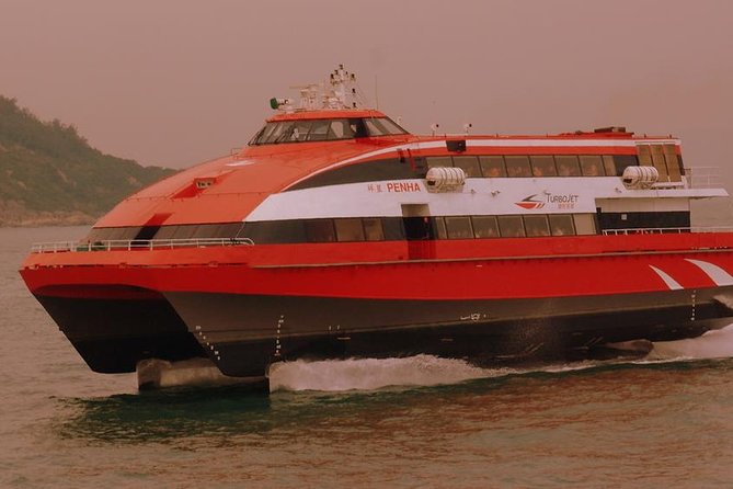TurboJet Ferry E-Ticket from Hong Kong to Macau - On board TurboJet: fast, simple, and geared for commuters