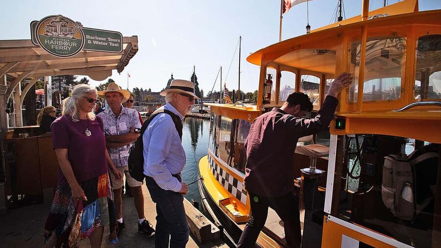 Victoria Bites and Sights Tour with Food, Drinks and Ferry - The Inner Harbour ferry ride: views, stories, and a captain’s-eye perspective
